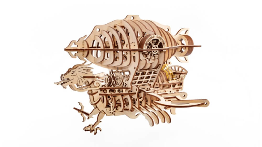 Eco Wood Art Piratenluchtschip Skylord | Eco Wood Art