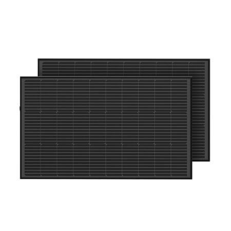 EcoFlow 2x 100W zonnepaneel met bevestigingsbeugels | Ecoflow