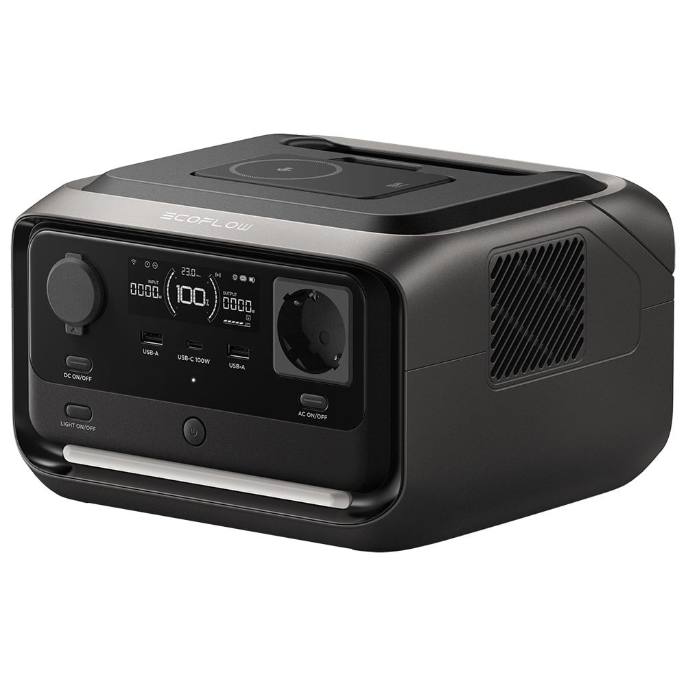 EcoFlow RIVER 3 Plus (Wireless) Power Station met powerbank | Ecoflow