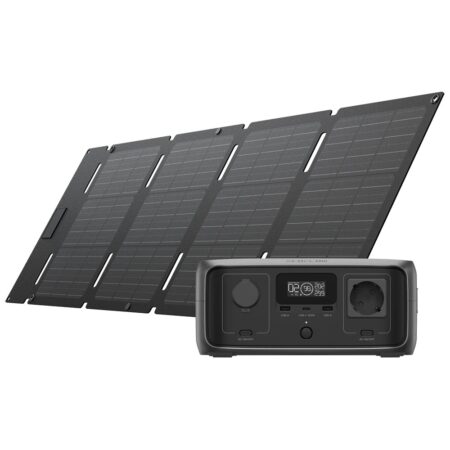 EcoFlow RIVER 3 UPS + 45W opvouwbaar zonnepaneel met USB-C | Ecoflow