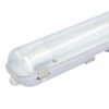 Ecoseries - LED TL armatuur 150cm dubbel IP65 - 4000K - 48W 7680lm (160lm/W) - Flikkervrij koppelbaar - T8 G13 fitting - Incl. 2x LED TL buis | HOFTRONIC