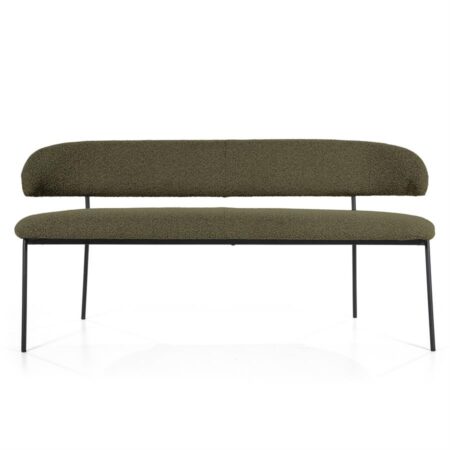 Eetbank Luka groen Copenhagen | Eleonora