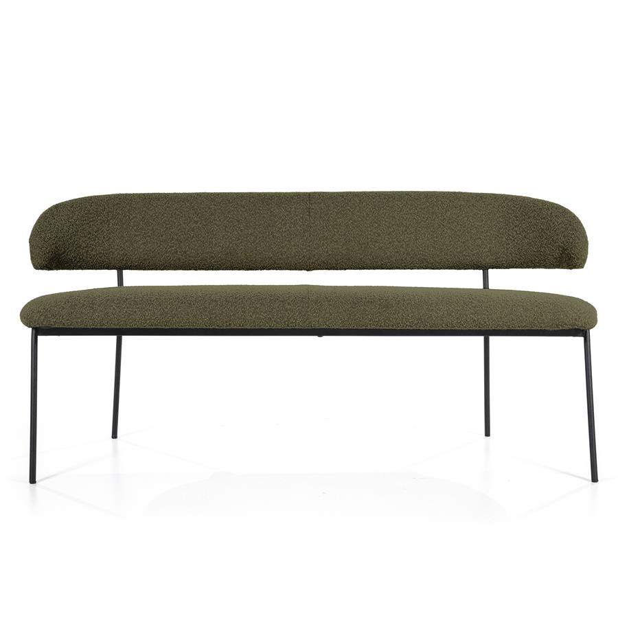 Eetbank Luka groen Copenhagen | Eleonora