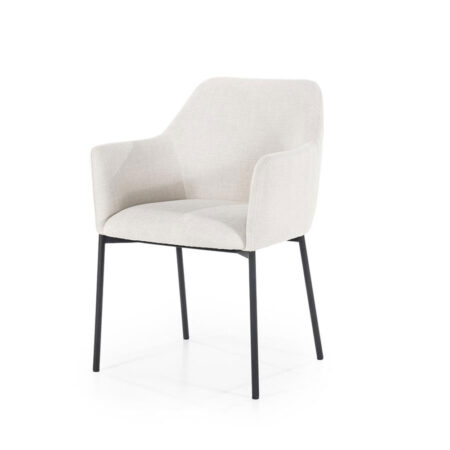 Eetkamerstoel Paul beige | Eleonora