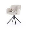 Eetkamerstoel Rosalin Taupe moon | Eleonora