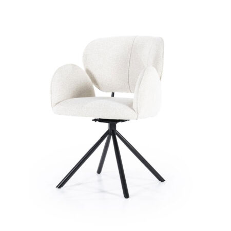 Eetkamerstoel Rosalin beige moon | Eleonora