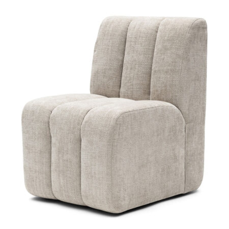 Eetstoel Dazzle Satin Shell | Riviera Maison