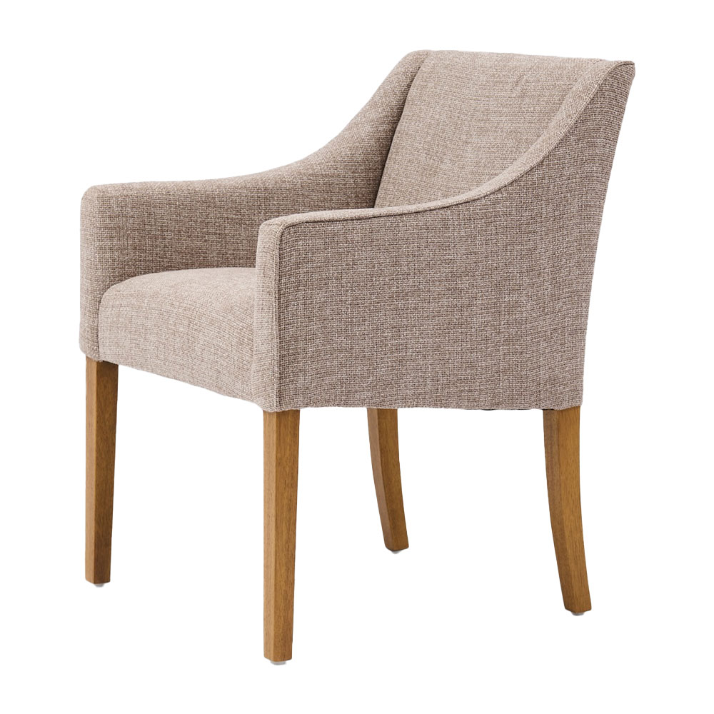 Eetstoel Savile Taupe | Riviera Maison