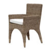 Eetstoel The Hamptons Riet | Riviera Maison