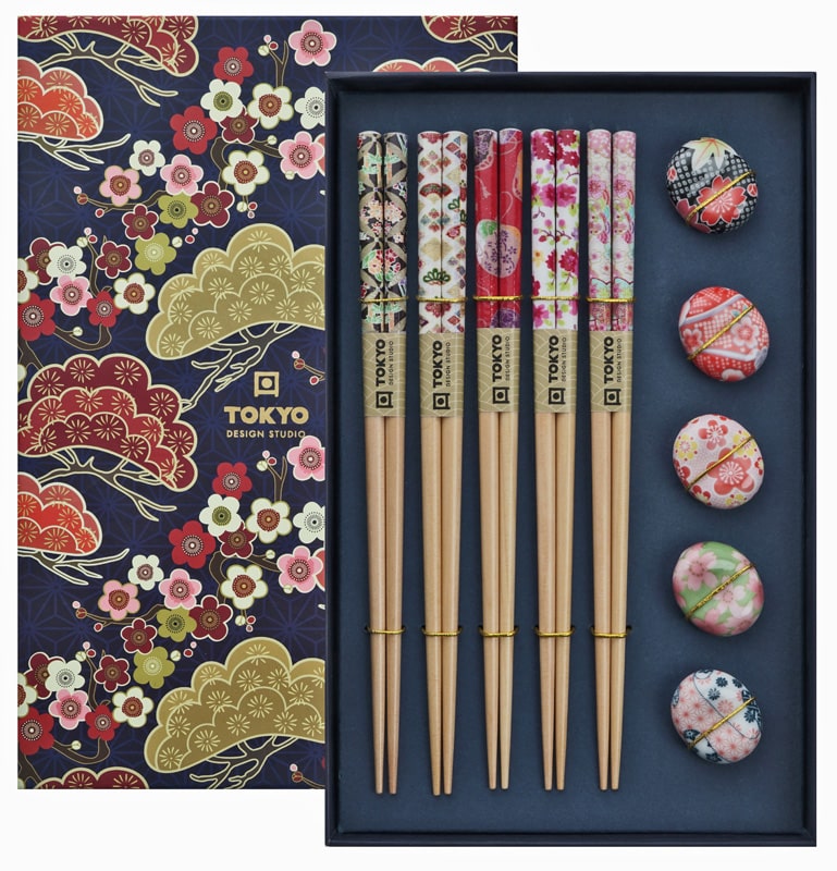 Eetstokjes Giftset - Tokyo Design Studio - 10pcs | Tokyo Design Studio