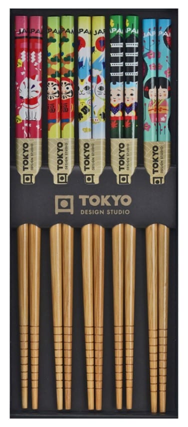 Eetstokjes Kawaii - Tokyo Design Studio - 5 paar | Tokyo Design Studio