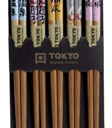 Eetstokjes - Kleuren - 5 Stuks | Tokyo Design Studio