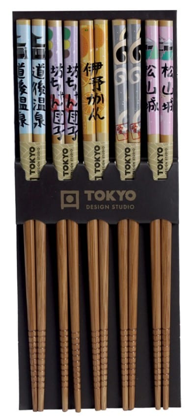 Eetstokjes - Kleuren - 5 Stuks | Tokyo Design Studio