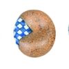 Eetstokjes Onderzetter Blauw/Wit Keramiek - 5
