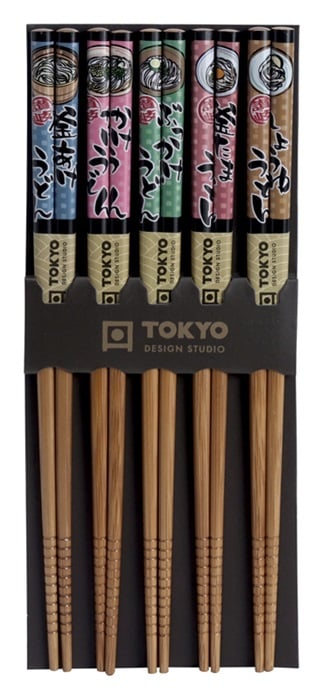 Eetstokjes Set - Tokyo Design Studio - 5 Paar | Tokyo Design Studio