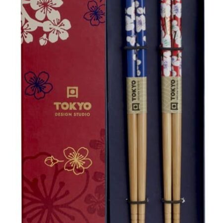 Eetstokjes Set - Tokyo Design Studio - Flower Motief - 2 Paar | Tokyo Design Studio
