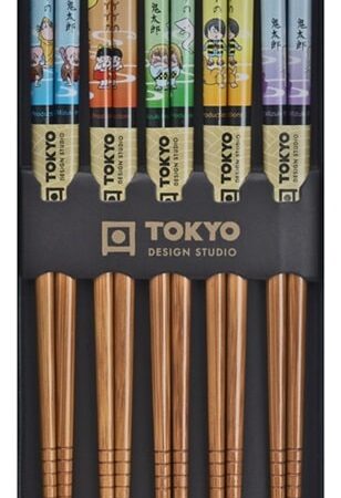 Eetstokjes Set - Tokyo Design Studio - Komisch Design - 5 Paar | Tokyo Design Studio