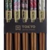 Eetstokjes - Tokyo Design Studio - Kleurrijke Patronen - 5 paar | Tokyo Design Studio