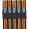 Eetstokjes met Groene Bovenkant - The Oriental Shop - Set van 5 paar | Tokyo Design Studio