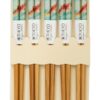 Eetstokjes met Kleurrijke Visillustraties - Tokyo Design - Set van 5 paar | Tokyo Design Studio