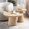 Eleonora Ronde Salontafel Leia Eikenhout