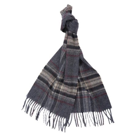 Elwood Scarf Grey beige | Barbour