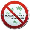 Emaille bord Blowen | Topemaille