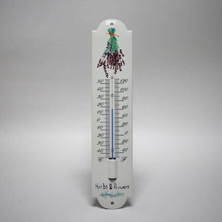 Emaille thermometer Lavendel | Topemaille