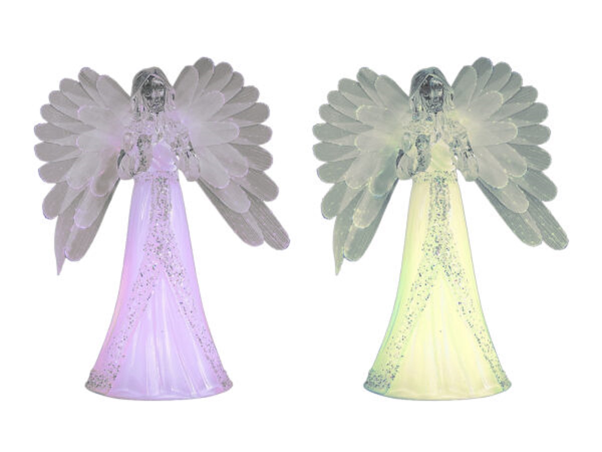 Engel 22cm fiber colourchanging LED | Svenska Living