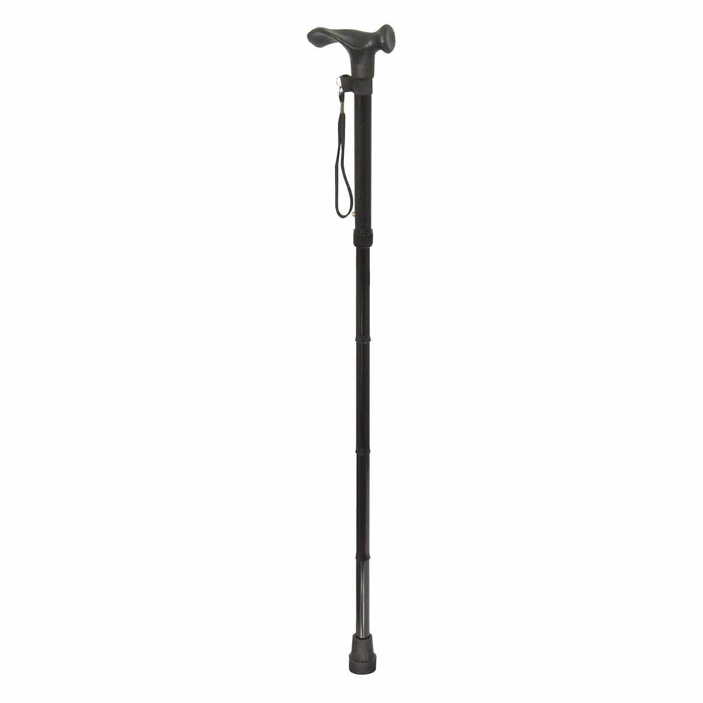 Ergonomische Wandelstok inklapbaar in 5 delen - Rechtshandig | ThuiszorgwinkelXL