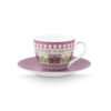 Espresso kop en schotel Lily & Lotus Lila multi | PiP Studio