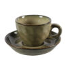 Espresso kop & schotel Yarah S beige | Countryfield