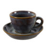 Espresso kop & schotel Yarah S blauw | Countryfield