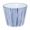 Espressokop - Tokyo Design Studio - Nippon Blue - Lijnen - 180ml 8.3x6.5cm | Tokyo Design Studio