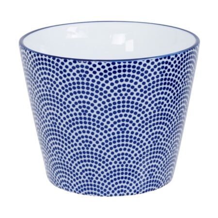 Espressokopje Nippon Blue - Tokyo Design Studio - Stippen - 180ml 8.3x6.5cm | Tokyo Design Studio