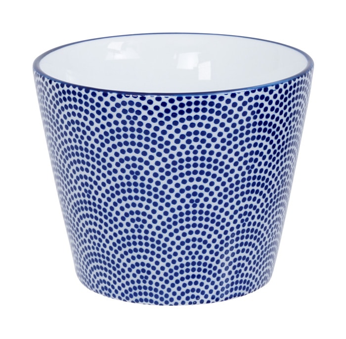 Espressokopje Nippon Blue - Tokyo Design Studio - Stippen - 180ml 8.3x6.5cm | Tokyo Design Studio