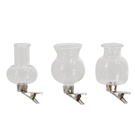 Esschert Bloemen clip vaasjes set a 3 | Esschert Design