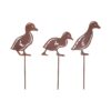Esschert Design Roest tuinsteker eendje | Esschert Design