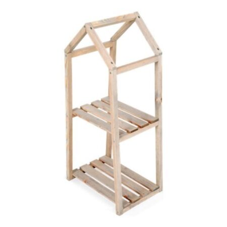 Etagere 2 Lagen 76 Cm Naturel hout |