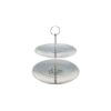 Etagere 2-laags rvs 20/25cm | Svenska Living