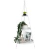 Etagere 3-laags wit 26x26x73cm | Home & Styling