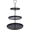 Etagere 30x30x48cm Zwart |