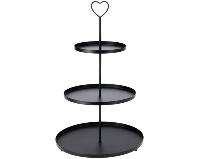 Etagere 30x30x48cm Zwart |