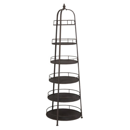 Etagere 6 laags Leira antiek koper |