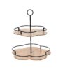 Etagere bamboe Ø28.5x33cm | Decoris