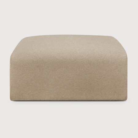Ethnicraft Bulky Voetbank - Almond | Ethnicraft