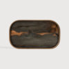 Ethnicraft Dienblad Linear Flow 42 x 24cm - Brons | Ethnicraft