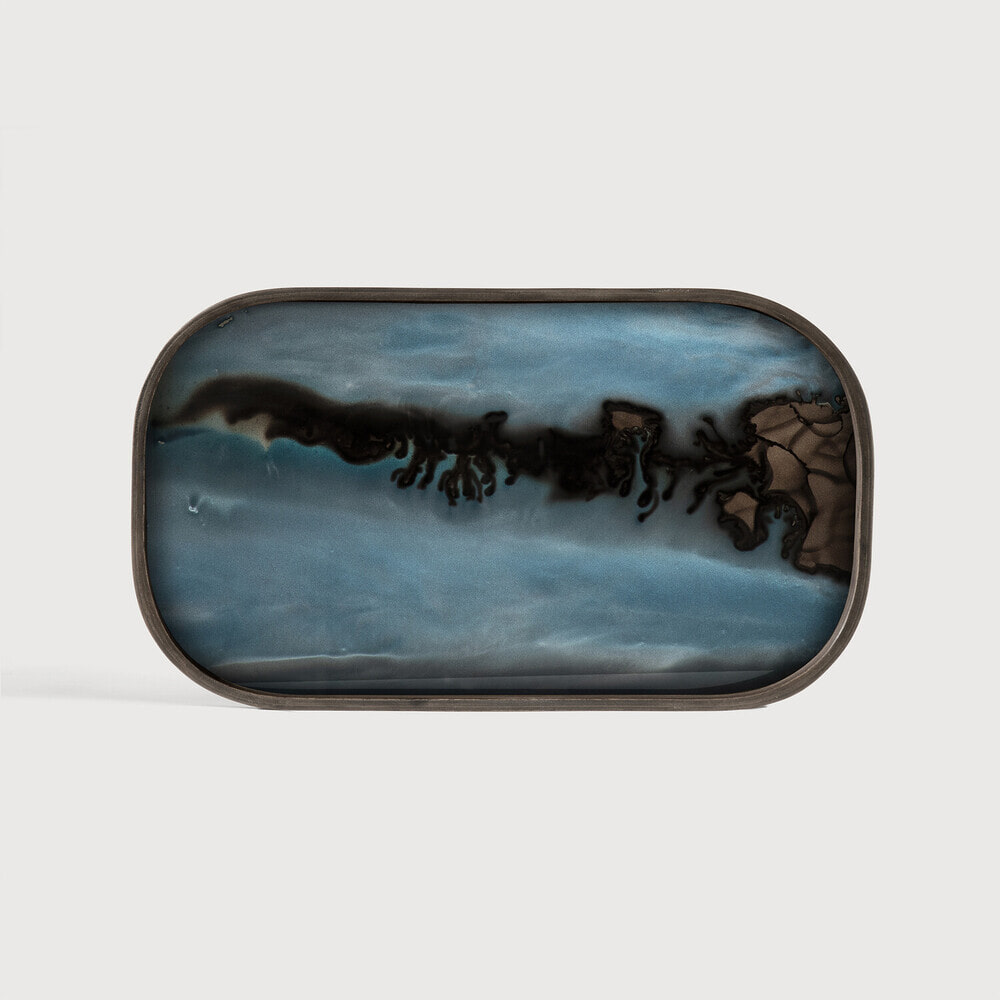 Ethnicraft Dienblad Organics 42 x 24cm - Slate | Ethnicraft