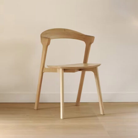 Ethnicraft Eetkamerstoel Bok Geolied Eikenhout - Naturel | Ethnicraft