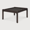 Ethnicraft Hocker Jack Gevernist Mahoniehout - Donkerbruin | Ethnicraft